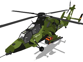 超精细直升机模型 Helicopter (14)